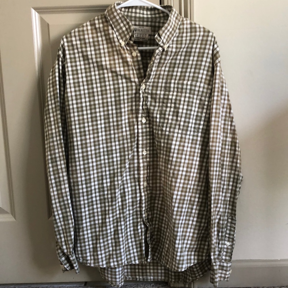Beretta Long Sleeve Button Down